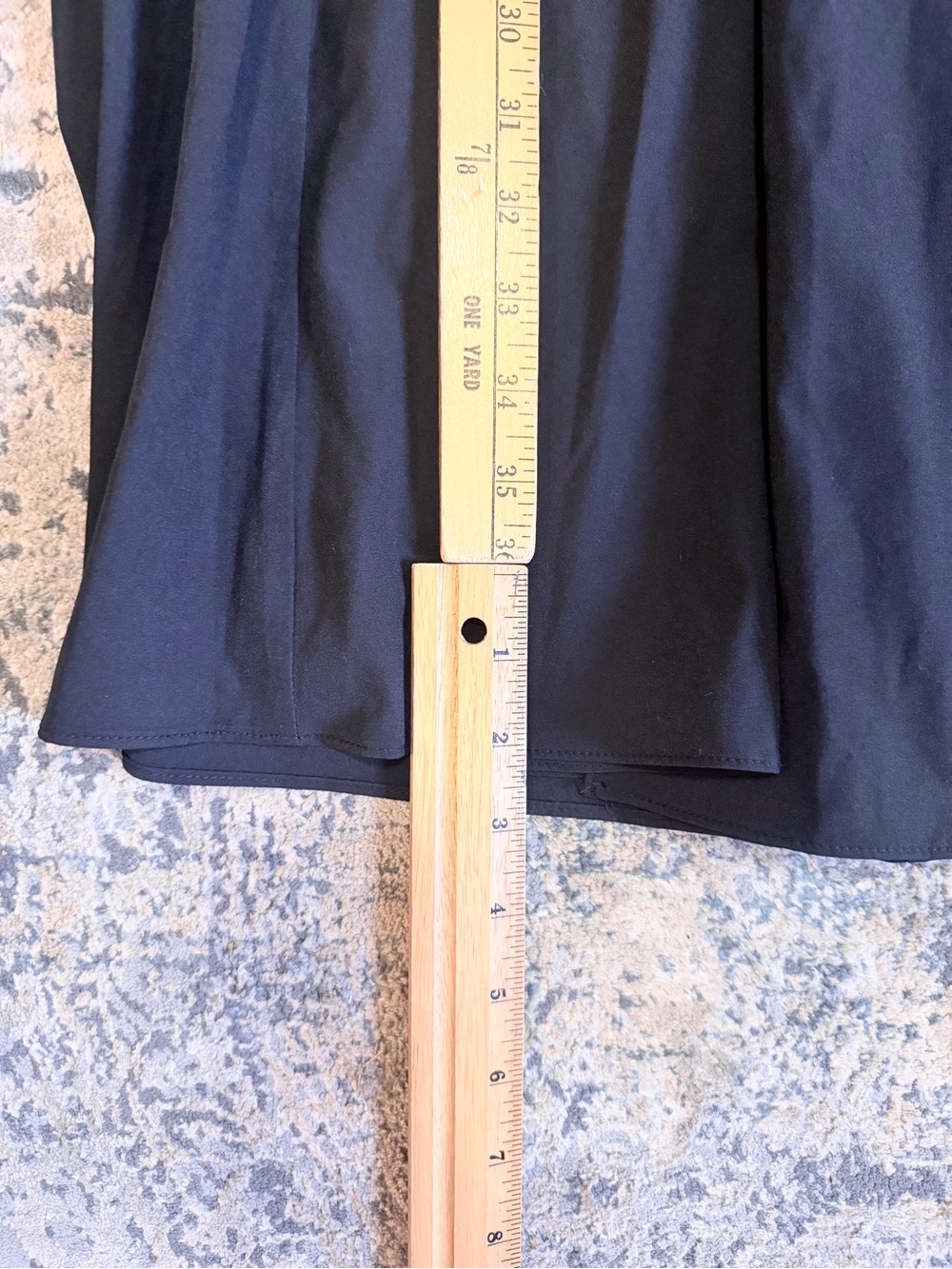 HALARA Breezeful High waisted Black Maxi Skirt Sz M Built In Shorts Center Split - Picture 10 of 10